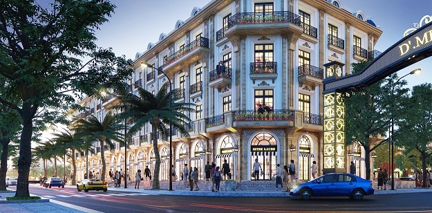 Shophouse D&rsquo;. Metropole H&agrave; Tĩnh hội tụ những yếu tố s&aacute;ng gi&aacute;.