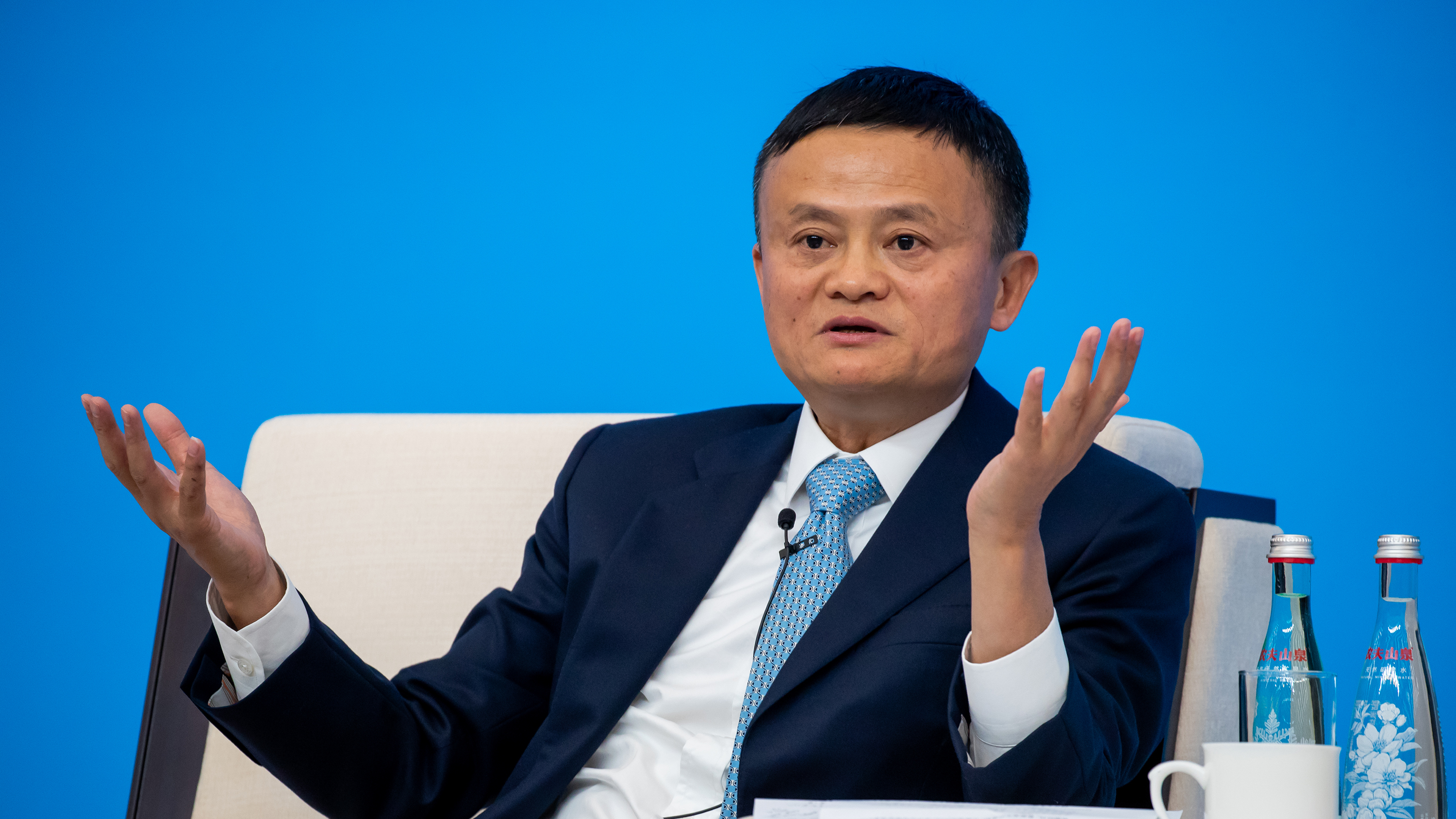 Chia sẻ trên mạng xã hội Weibo năm 2019, tỷ phú Jack Ma cho rằng văn hóa "996" thực ra là “may mắn lớn” với những người trẻ - Ảnh: Getty Images.
