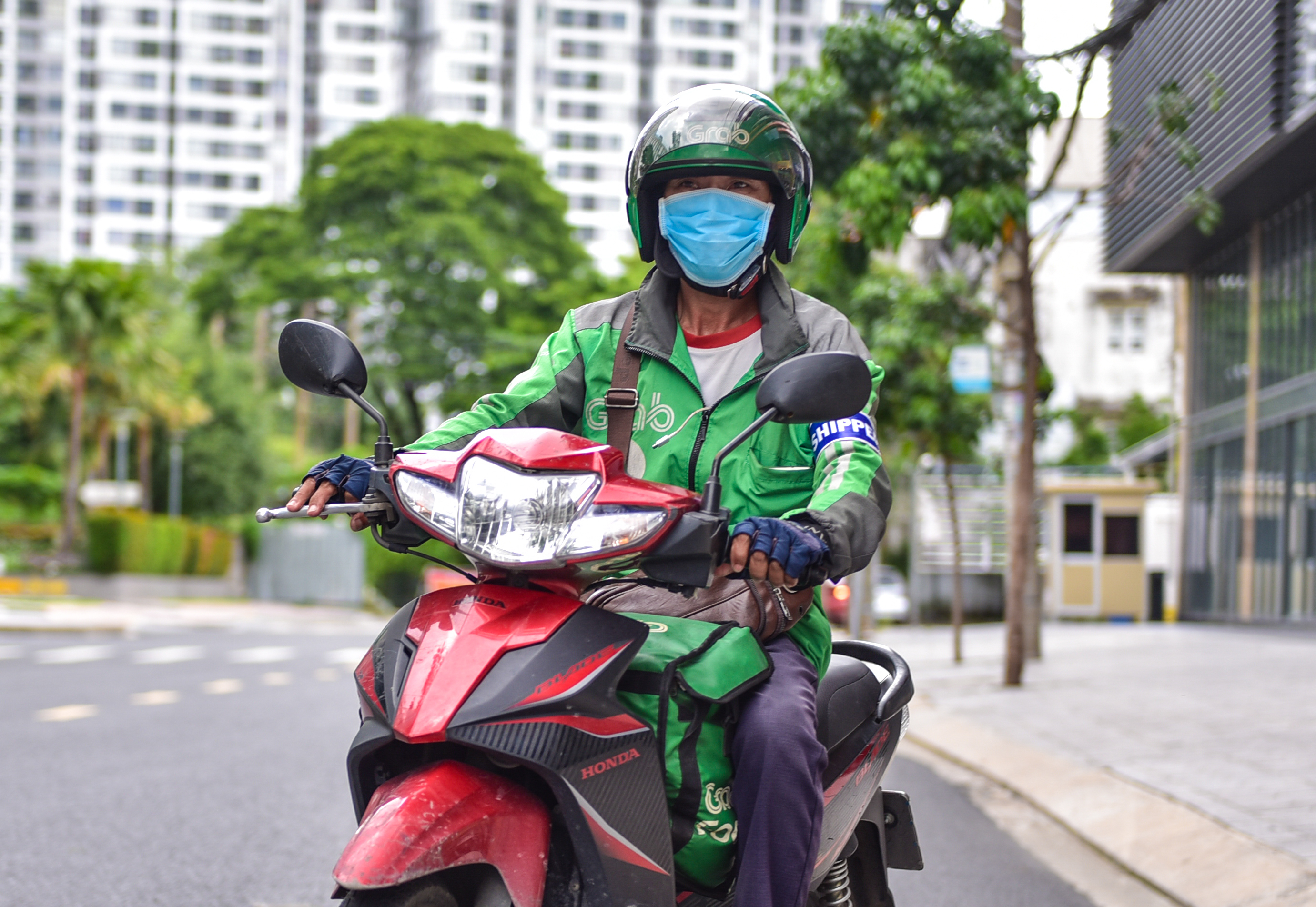 TP.Thủ Đức phối hợp cùng Grab để đi chợ hộ và mua giúp hàng hoá thiết yếu phục vụ người dân.