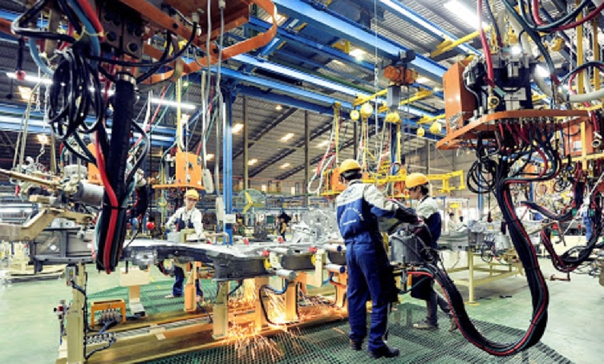 Lĩnh vực sản xuất công nghiệp của Việt Nam đang khởi sắc.