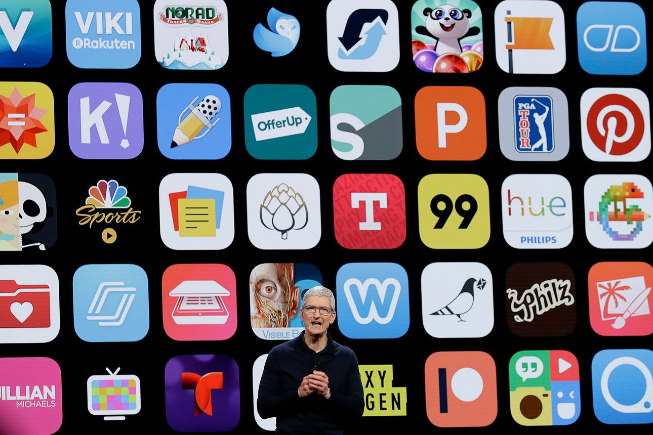 CEO Tim Cook của Apple - Ảnh: AP