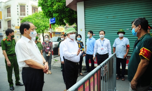 Hà Nội tiếp tục thực hiện quyết liệt, triệt để việc giãn cách xã hội