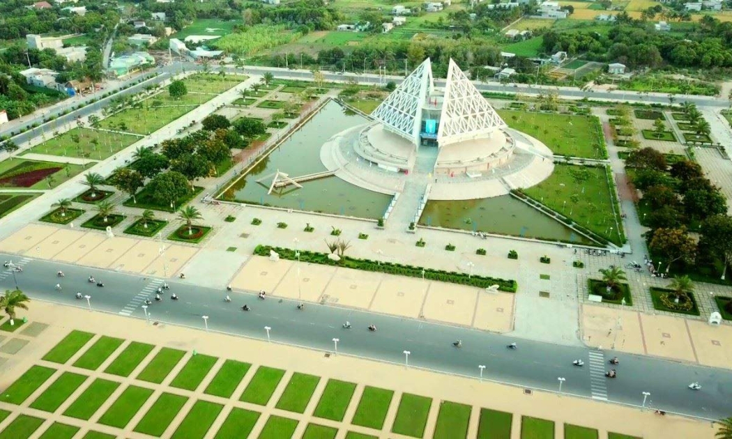 Trung tâm TP. Phan Rang - Tháp Chàm, tỉnh Ninh Thuận.