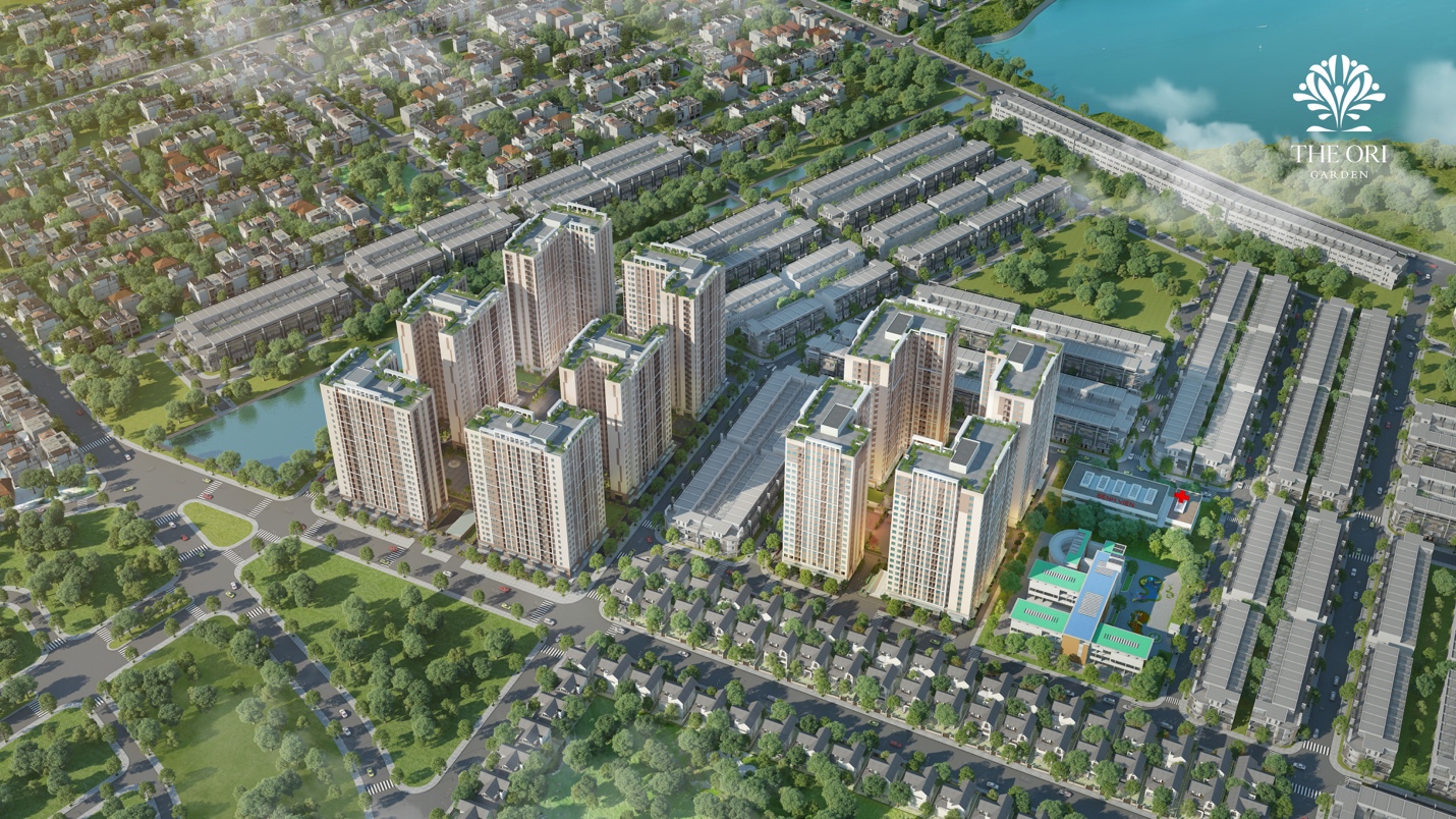 Định hướng “chốn an cư” của dự án The Ori Garden được quy hoạch dựa trên bài toán dài hạn của “thành phố đáng sống nhất”.