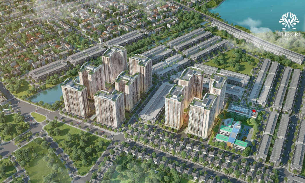 Định hướng “chốn an cư” của dự án The Ori Garden được quy hoạch dựa trên bài toán dài hạn của “thành phố đáng sống nhất”.