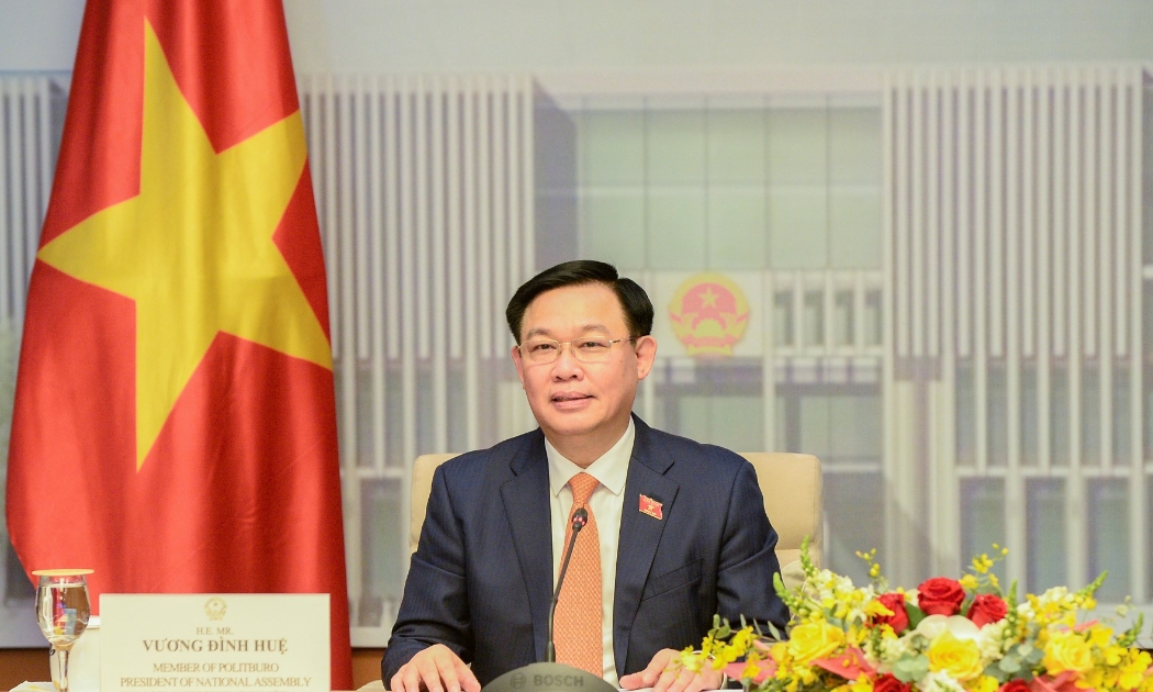 Chủ tịch Quốc hội Vương Đình Huệ - Ảnh: Quochoi.vn