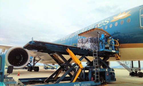 Thêm 180.000 bộ kit xét nghiệm Covid-19 do Đức trao tặng về đến Việt Nam