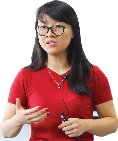 Bà Cao Cẩm Linh, Giám đốc Chiến lược Tổng công ty Cổ phần Bưu chính Viettel (Viettel Post).