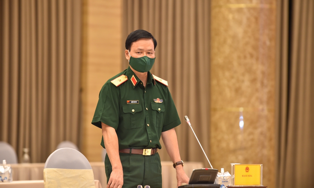 Thiếu tướng Nguyễn Văn Đức, Cục trưởng Cục Tuyên huấn, Bộ Quốc phòng - Ảnh: VGP/Nhật Bắc