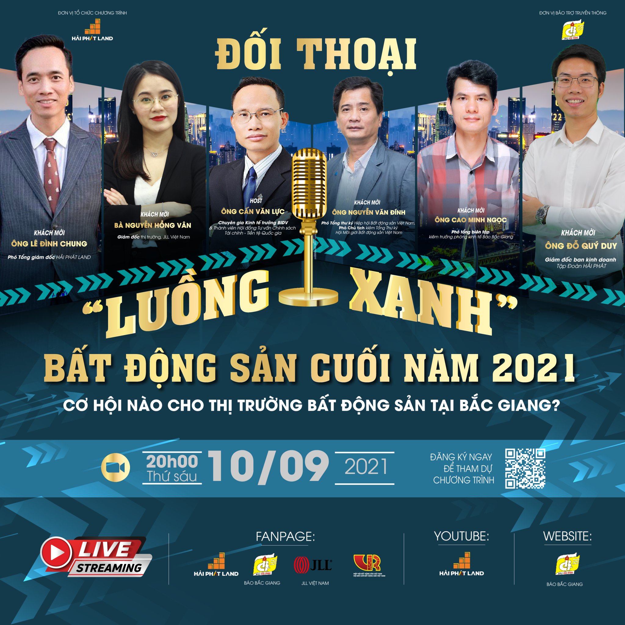 Đối thoại - &ldquo;Luồng xanh&rdquo; Bất động sản cuối năm 2021 gi&uacute;p c&aacute;c nh&agrave; đầu tư t&igrave;m giải ph&aacute;p đầu tư trong bối cảnh hiện tại.