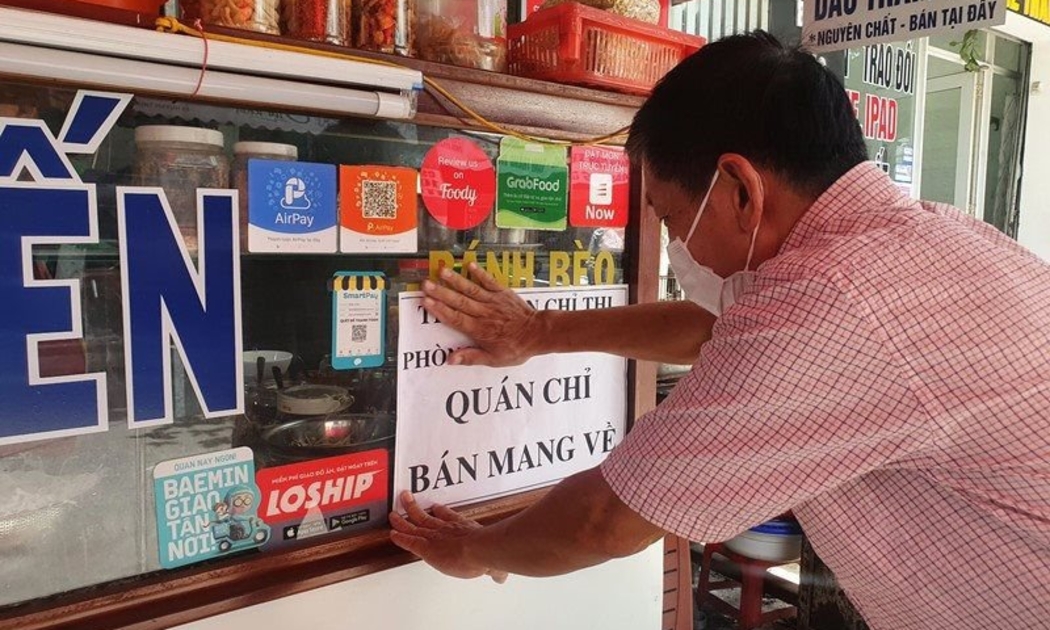 TP.HCM cho phép mở lại dịch vụ ăn uống, nhưng chỉ bán mang đi