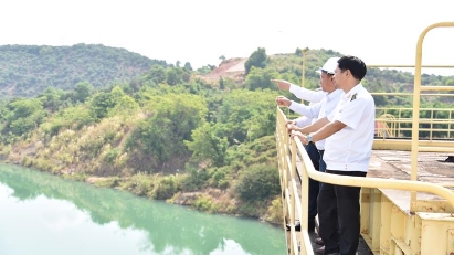 Saltwater causing damage in Mekong Delta