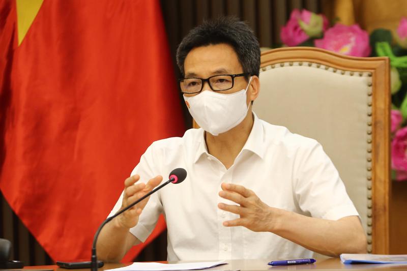 Deputy Prime Minister Vu Duc Dam addresses the meeting. Source: VPG.