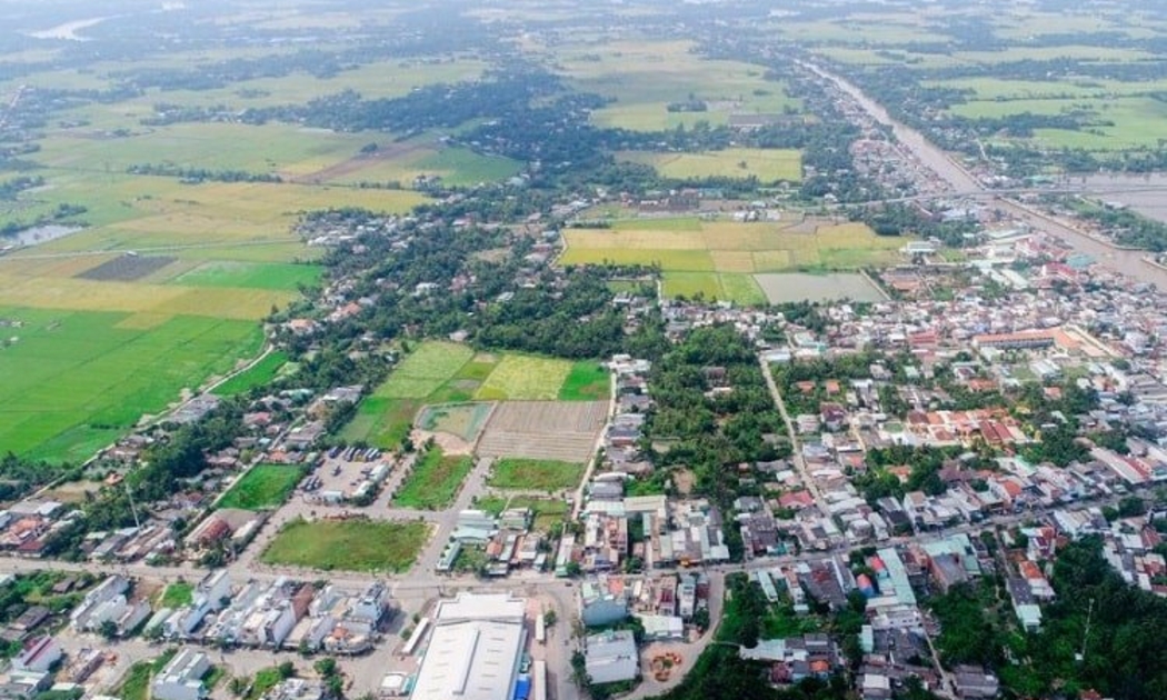 Địa bàn huyện Đức Hoà, tỉnh Long An.