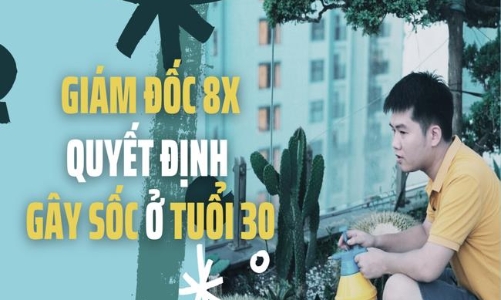 Thành phố xanh và nơi làm việc an lành:         Giám đốc 8X và quyết định gây sốc ở tuổi 30 