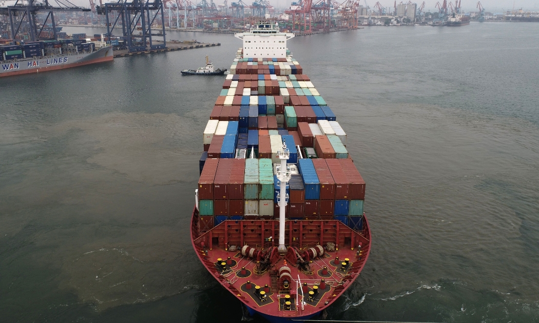 Giá cước vận tải bằng tàu container tăng kỷ lục - Ảnh: Getty Images