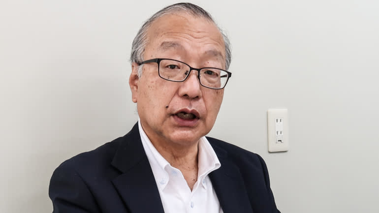 &Ocirc;ng Shozo Saito, cựu Tổng gi&aacute;m đốc tập đo&agrave;n Toshiba - Ảnh: Nikkei Asia