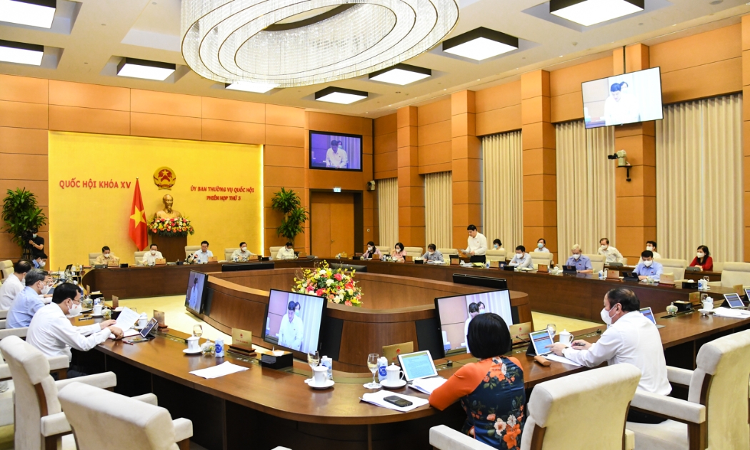 Toàn cảnh phiên họp - Ảnh: Quochoi.vn