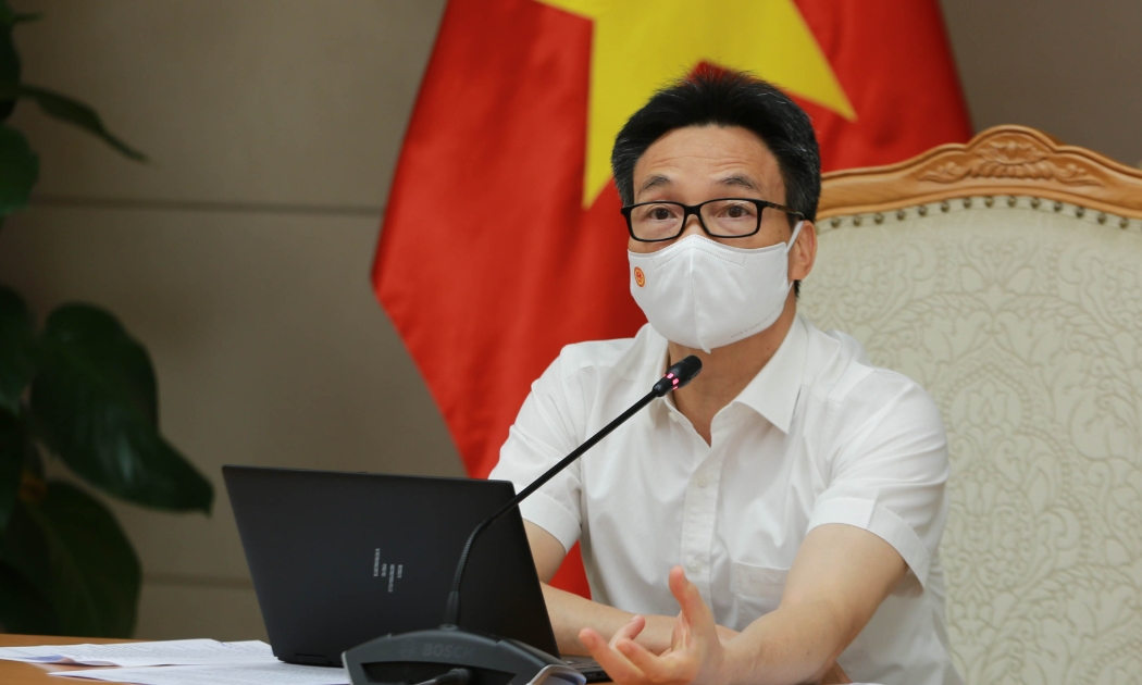 Phó Thủ tướng Vũ Đức Đam chủ trì cuộc họp chiều 14/9. Ảnh - VGP.