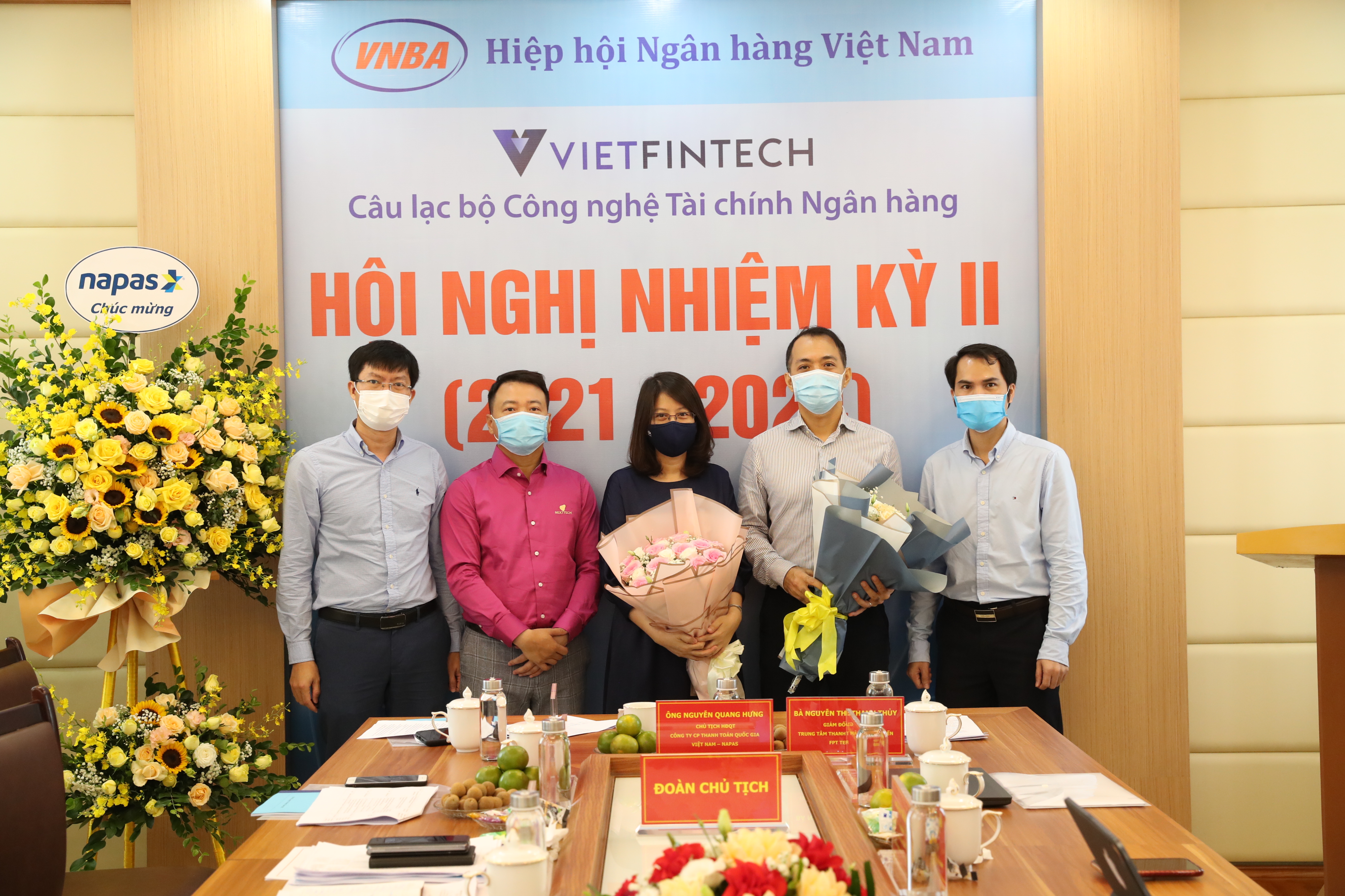  Ban Chủ nhiệm Câu lạc bộ VietFintech nhiệm kỳ mới.