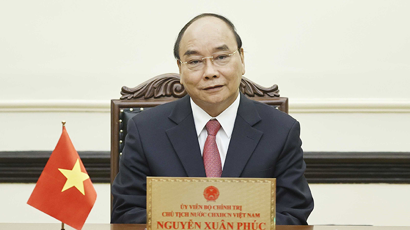 Chủ tịch nước Nguyễn Xuân Phúc - Ảnh: VGP
