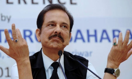Subrata Roy, chủ tịch tập đoàn đa ngành Sahara - Ảnh: AFP