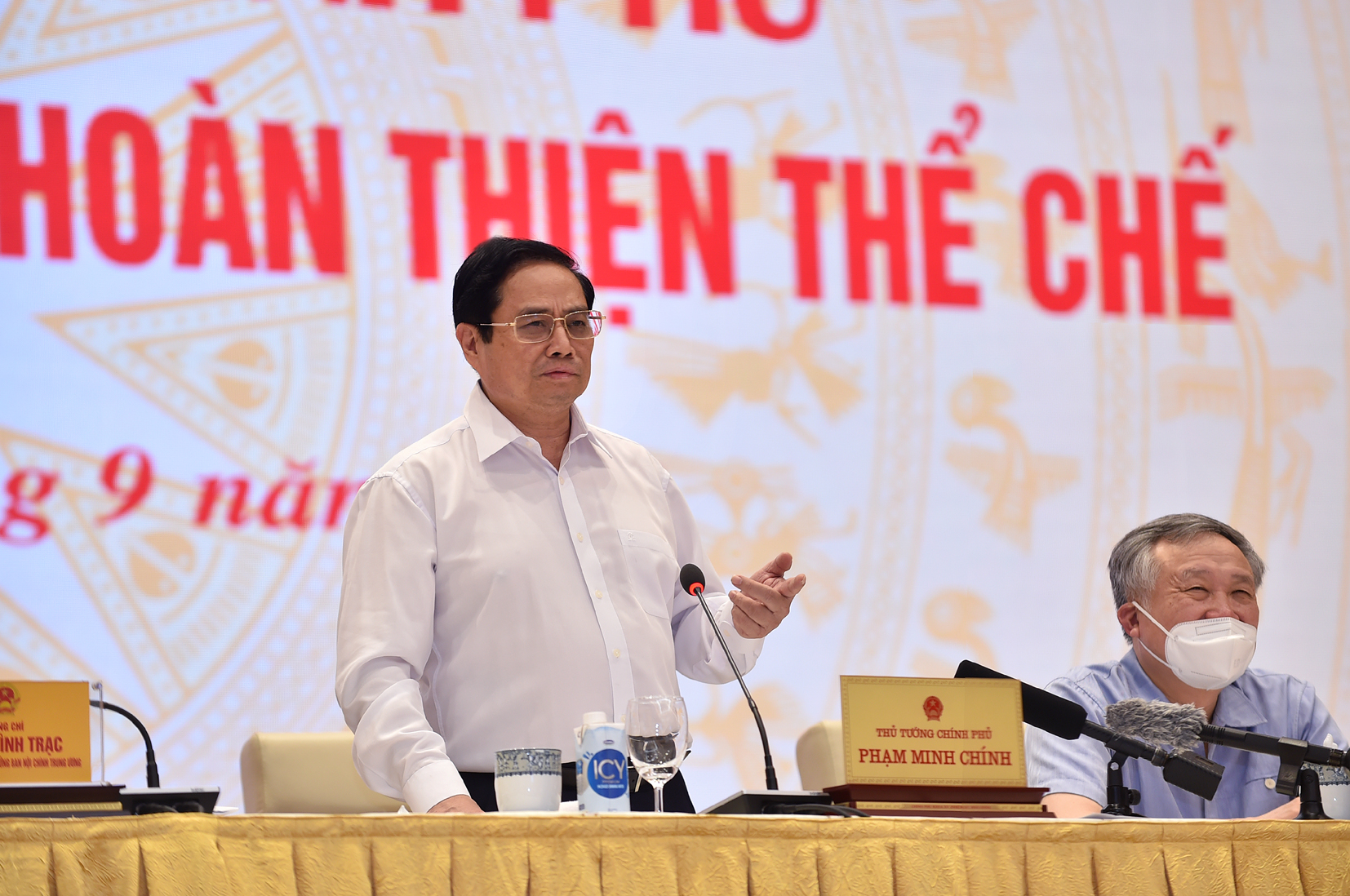 Thủ tướng Phạm Minh Chính phát biểu tại hội nghị - Ảnh: VGP