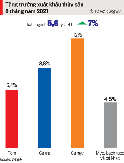 Tăng trưởng xuất khẩu 8 th&aacute;ng qua