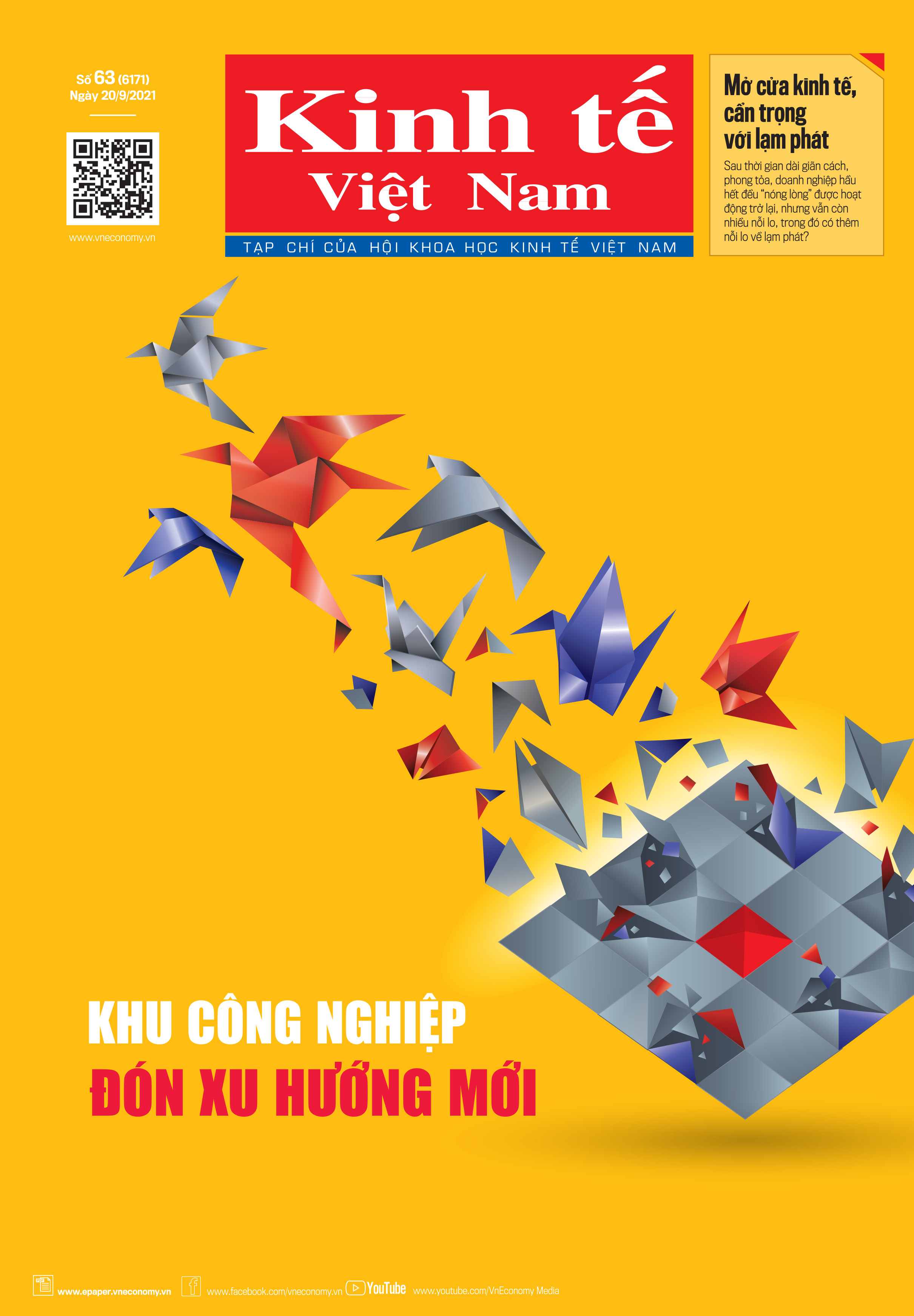 Tạp ch&iacute; Kinh tế Việt Nam số 63-2021