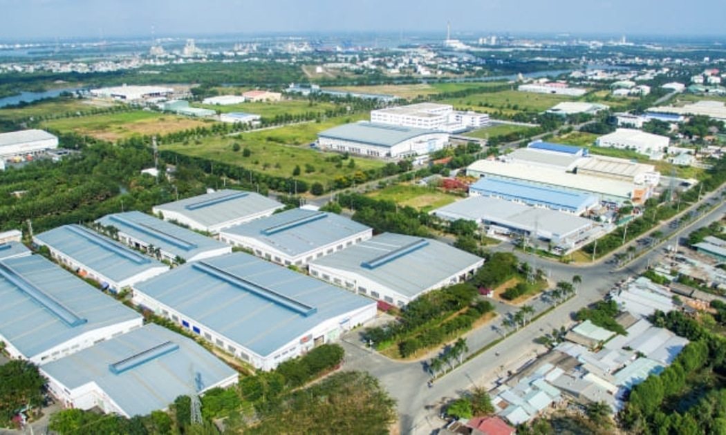 Các khu công nghiệp thu hút một lượng vốn đầu tư