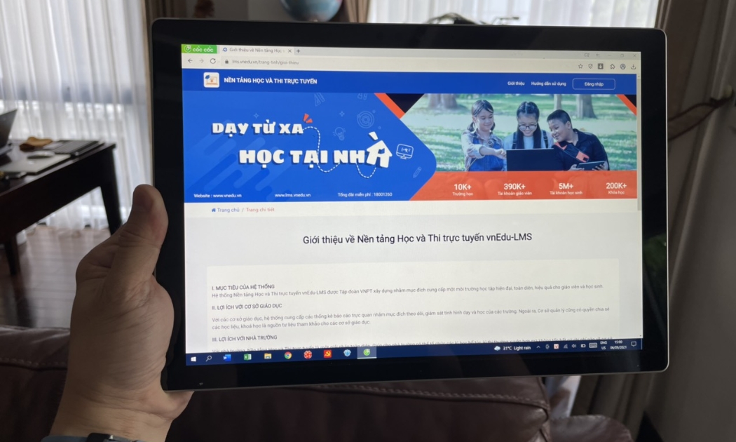 VNPT Elearning cho phép các cấp quản lý từ Sở,  phòng,  trường có thể dễ dàng nắm bắt được tình hình dạy và học.