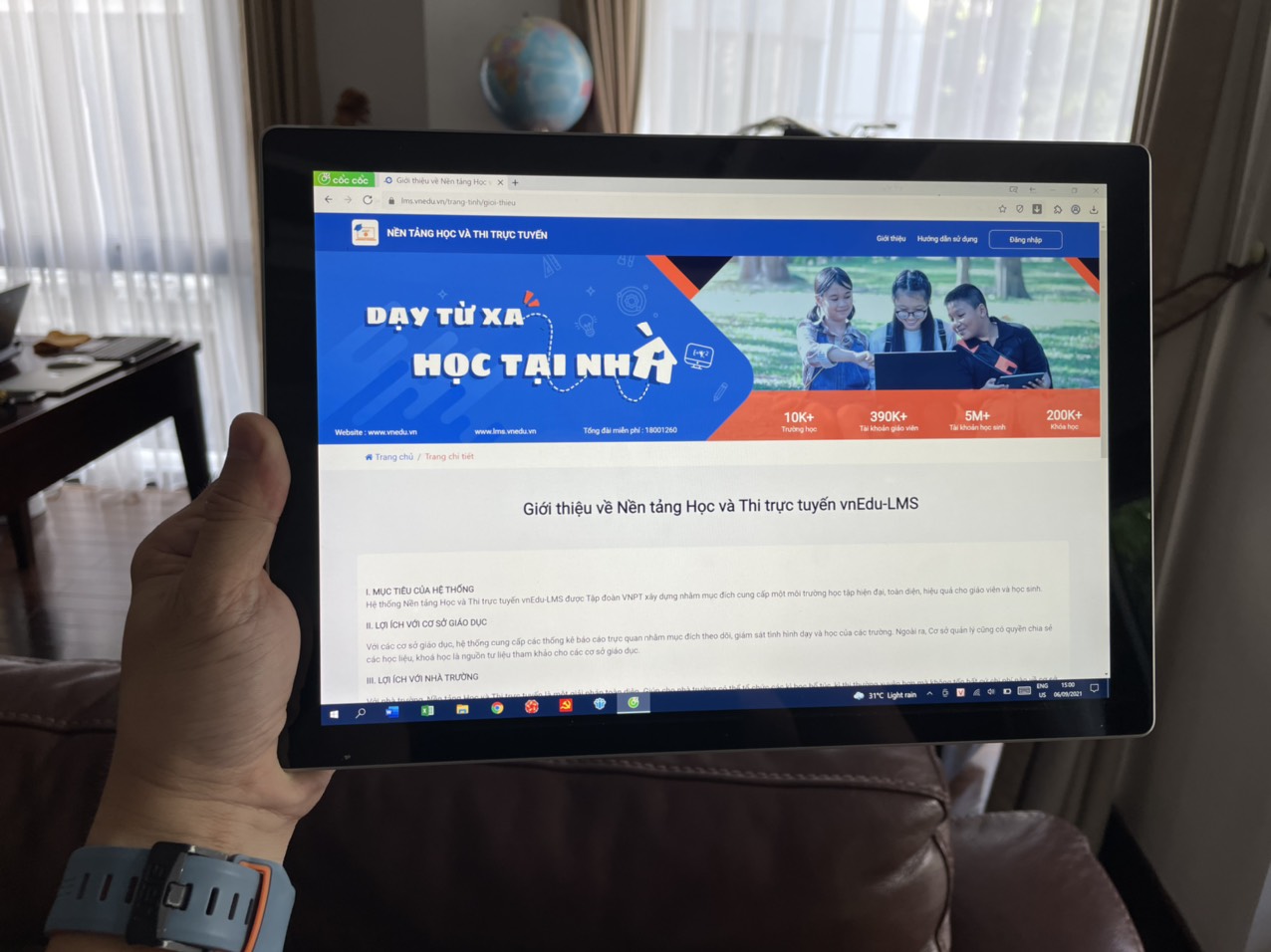 VNPT Elearning cho phép các cấp quản lý từ Sở,  phòng,  trường có thể dễ dàng nắm bắt được tình hình dạy và học.