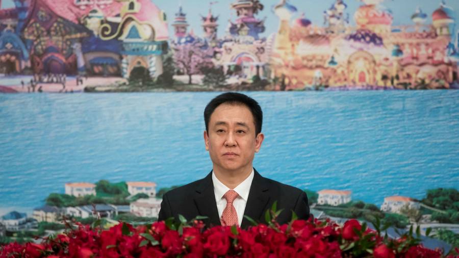 Ông Hứa Gia Ấn, Chủ tịch Evergrande - Ảnh: Reuters.