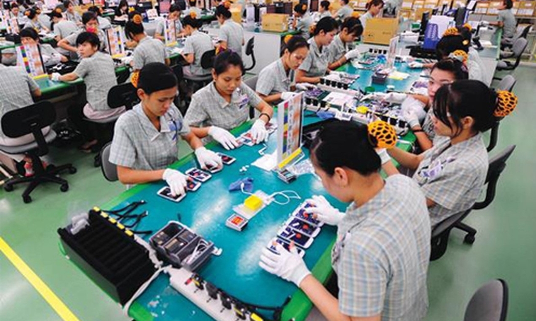 Linh kiện điện thoại di động chiếm tỷ trọng 50% tổng kim ngạch xuất khẩu của Việt Nam sang Quảng Đông.