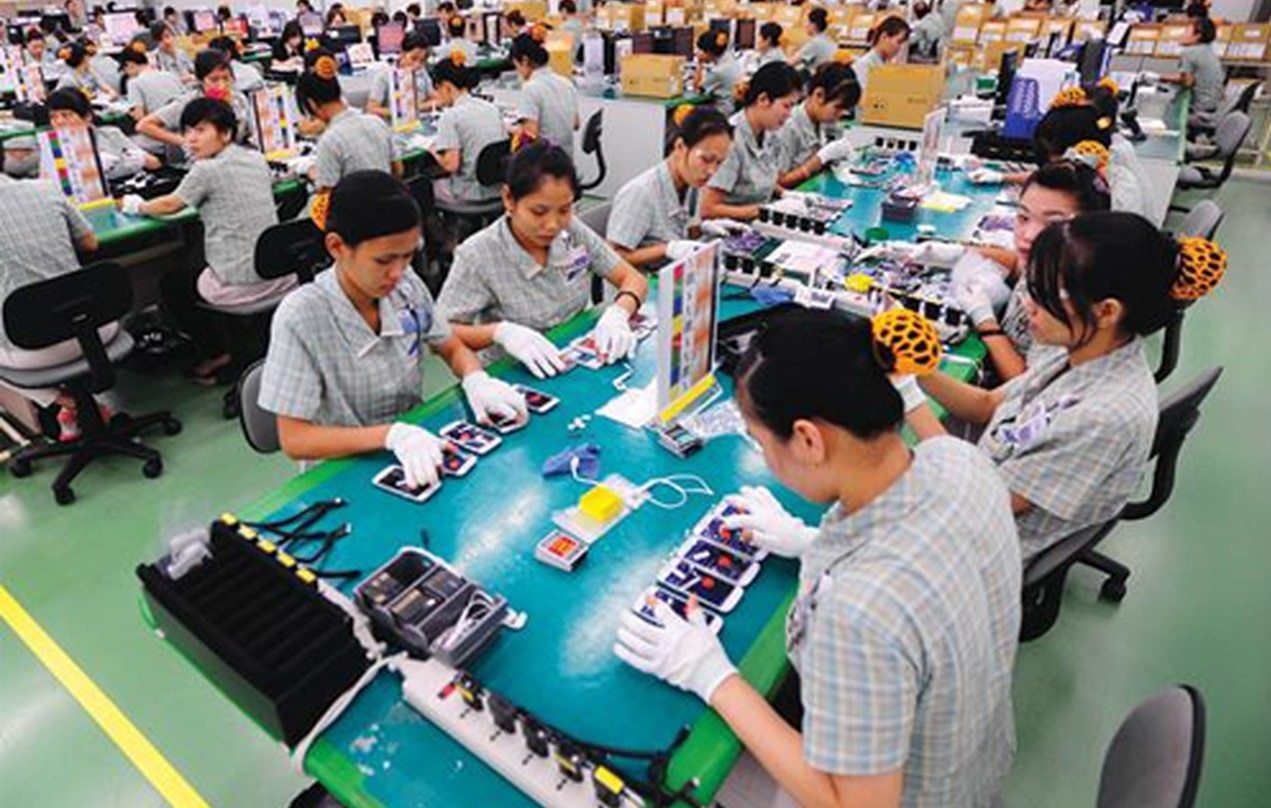 Linh kiện điện thoại di động chiếm tỷ trọng 50% tổng kim ngạch xuất khẩu của Việt Nam sang Quảng Đông.