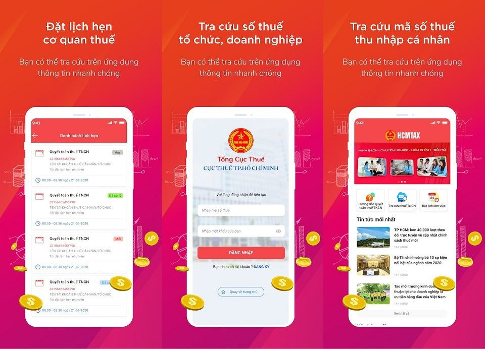 Người dân, doanh nghiệp TP. Hồ Chí Minh có thể nộp thuế trên điện thoại di động.