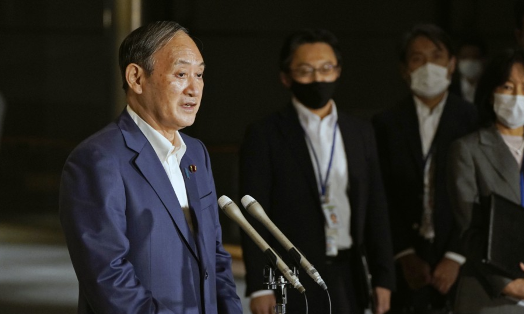 Thủ tướng Nhật Bản Yoshihide Suga - Ảnh: Reuters