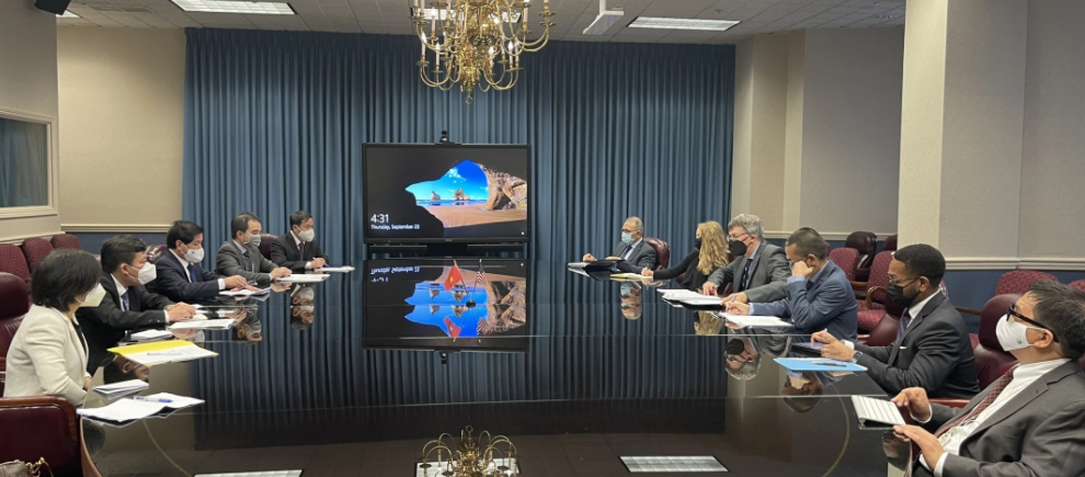 Bộ Nông nghiệp và Phát triển nông thôn Việt Nam làm việc với Bộ Nông nghiệp Mỹ.