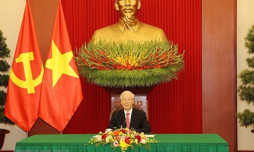 Tổng Bí thư đề nghị Trung Quốc ưu tiên hợp tác phòng, chống Covid-19 với Việt Nam