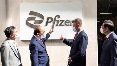 Pfizer to provide additional vaccines to Vietnam