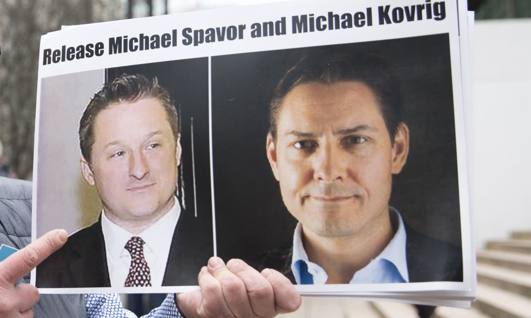 Hai công dân Canada Michael Spavor và Michael Kovrig bị Trung Quốc bắt giữ - Ảnh: Getty/Bloomberg.