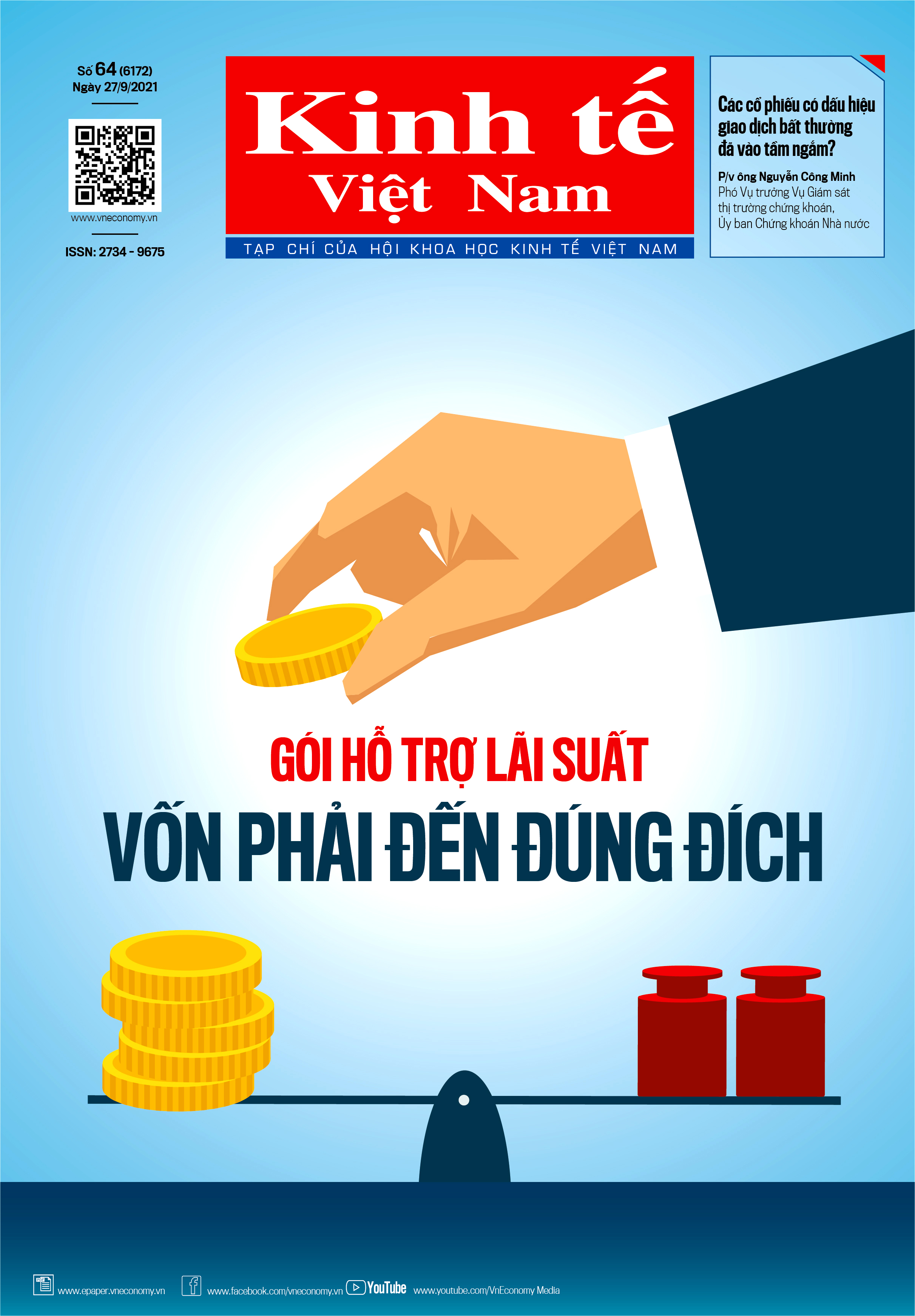 Tạp ch&iacute; Kinh tế Việt Nam số 64-2021