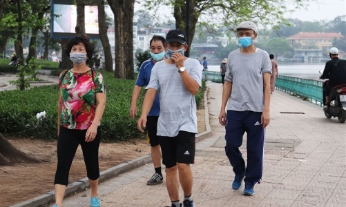 Hà Nội cho phép thực hiện hoạt động thể dục ngoài trời nhưng hạn chế số lượng
