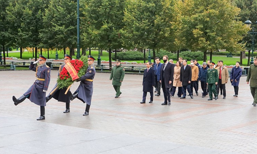 Bộ trưởng Ngoại giao Bùi Thanh Sơn thăm Nga theo lời mời của Bộ trưởng Ngoại giao Nga Sergei Lavrov - Ảnh: Bộ Ngoại giao.