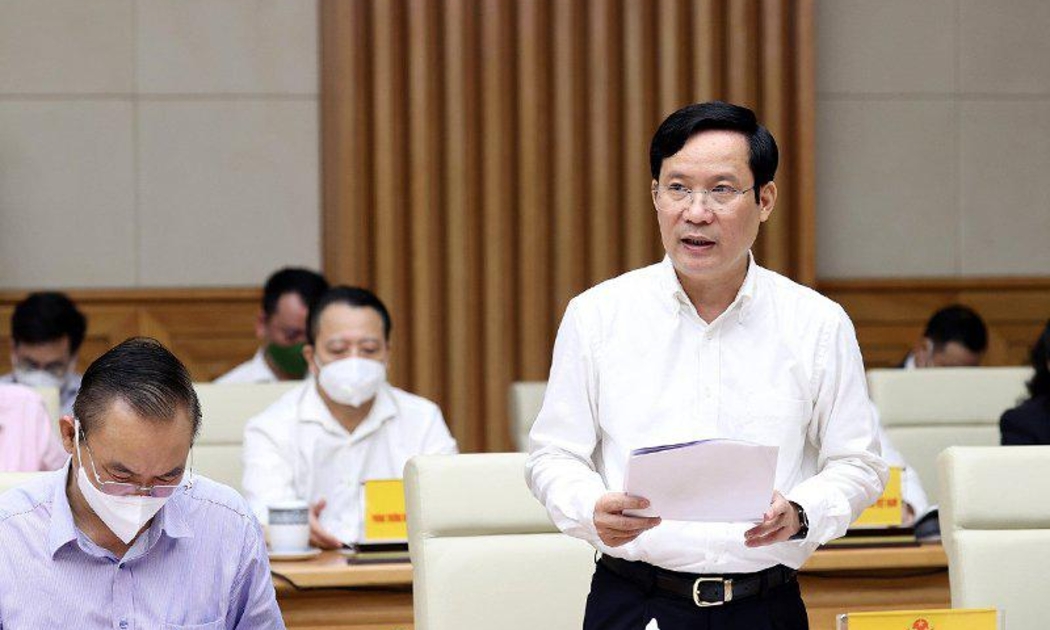 Đại diện cộng đồng doanh nghiệp, ông Phạm Tấn Công, Chủ tịch VCCI đề xuất các kiến nghị tại Hội nghị Thủ tướng gặp gỡ doanh nghiệp