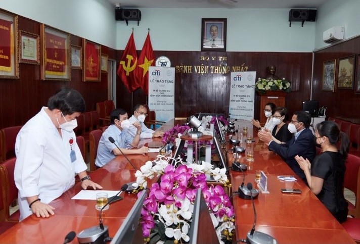 Citi Vietnam donates ICU beds to HCMC hospital to support Covid recovery and care