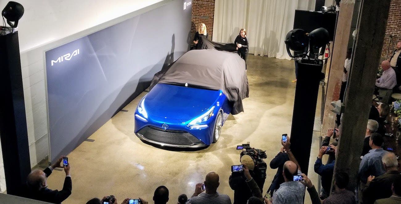 Toyota Mirai, mẫu xe hydrogen của Toyota