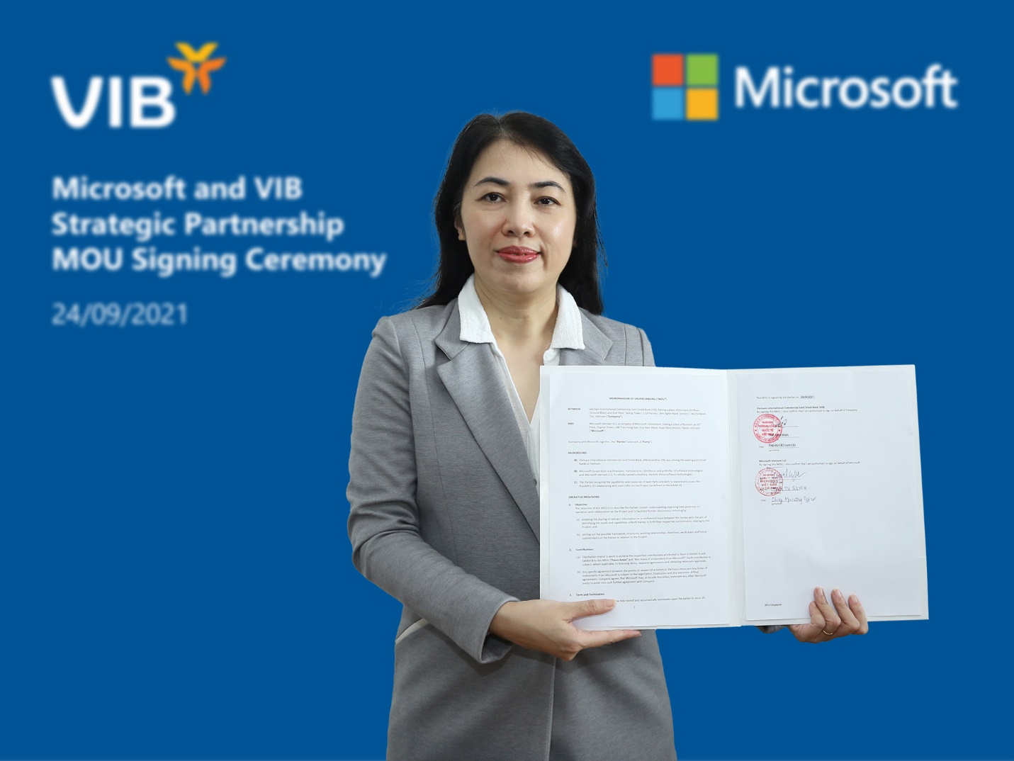 B&agrave; Phan T&uacute; Quy&ecirc;n - Gi&aacute;m đốc Vận h&agrave;nh Microsoft Việt Nam.