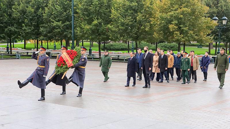 Foreign Minister Bui Thanh Son in Russia. Source: MoFA