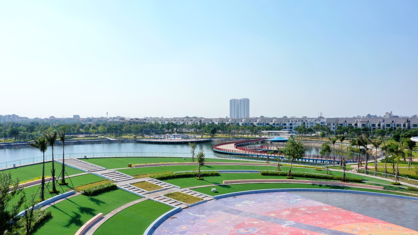 Công viên Thiên Văn học rộng 12ha là một lợi thế lớn thu hút người dân đến sinh sống, vui chơi, giải trí tại Khu đô thị Dương Nội.